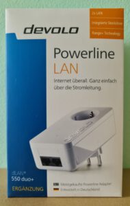 devolo LAN Powerline Adapter, dLAN 550 duo+